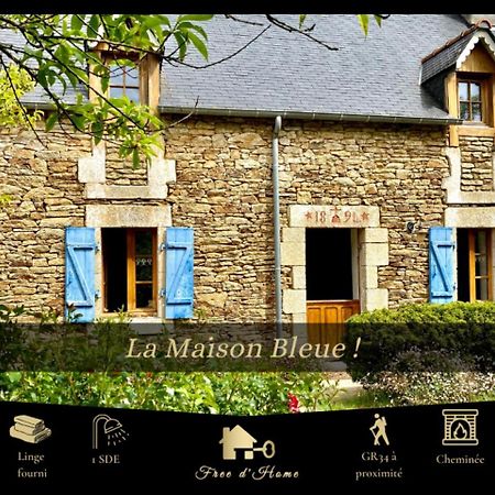 La Maison Bleue,Authenticite, Nature, Simplicite, 2-5 Personnes, Moelan Sur Mer Экстерьер фото