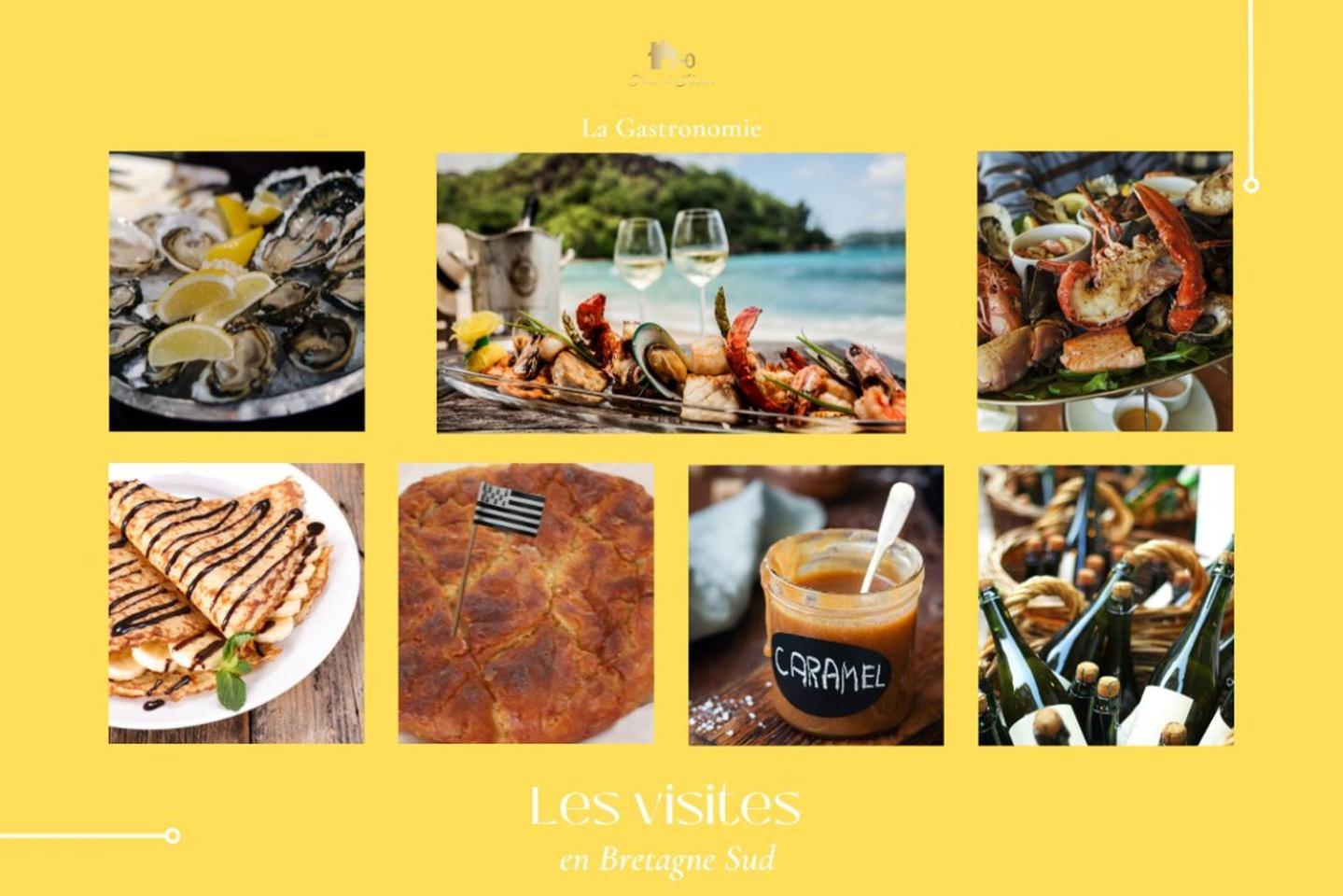 La Maison Bleue,Authenticite, Nature, Simplicite, 2-5 Personnes, Moelan Sur Mer Экстерьер фото