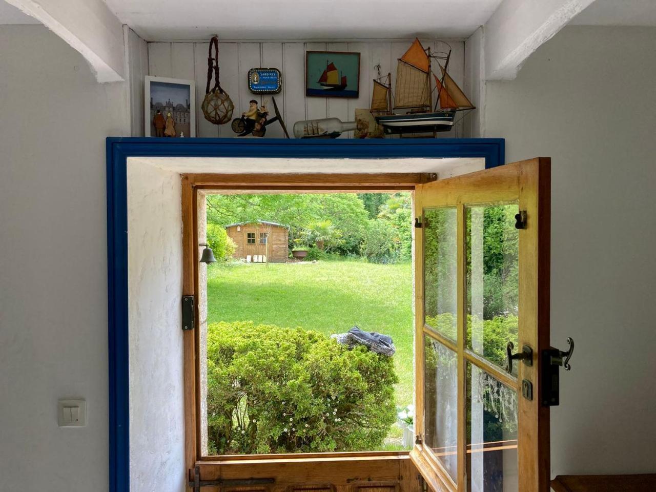 La Maison Bleue,Authenticite, Nature, Simplicite, 2-5 Personnes, Moelan Sur Mer Экстерьер фото